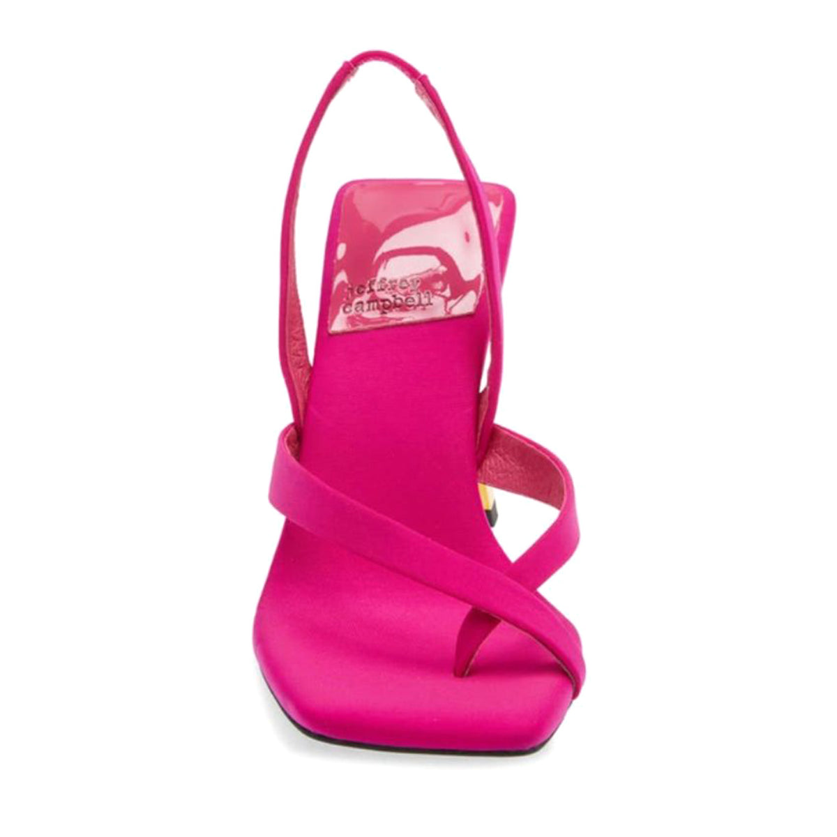MERCANTILE FUCHSIA NEOPRENE GOLD - Sandali con Tacco Alto Donna Viola JCSR808T-203-001-FUC . JEFFREY CAMPBELL 