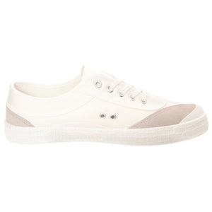 Retro 2.0 White Shoes - Scarpe Stringate Profilo Basso Uomo / Donna Bianche KWS232424-1002 . KAWASAKI 