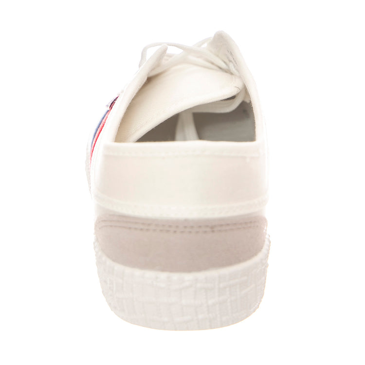 Retro 2.0 White Shoes - Scarpe Stringate Profilo Basso Uomo / Donna Bianche KWS232424-1002 . KAWASAKI 