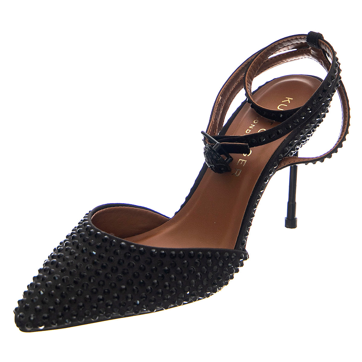 Bond 90 Ankle Closed Toe Black Fabric - Sandali Donna Neri KGS9559400609-00 . KURT GEIGER 