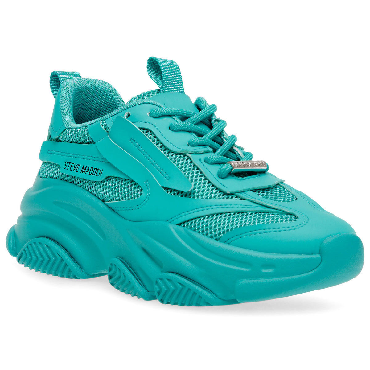 Possession Teal - Scarpe Stringate Profilo Basso Donna Verdi SMPPOSSESSION-TEA . STEVE MADDEN 