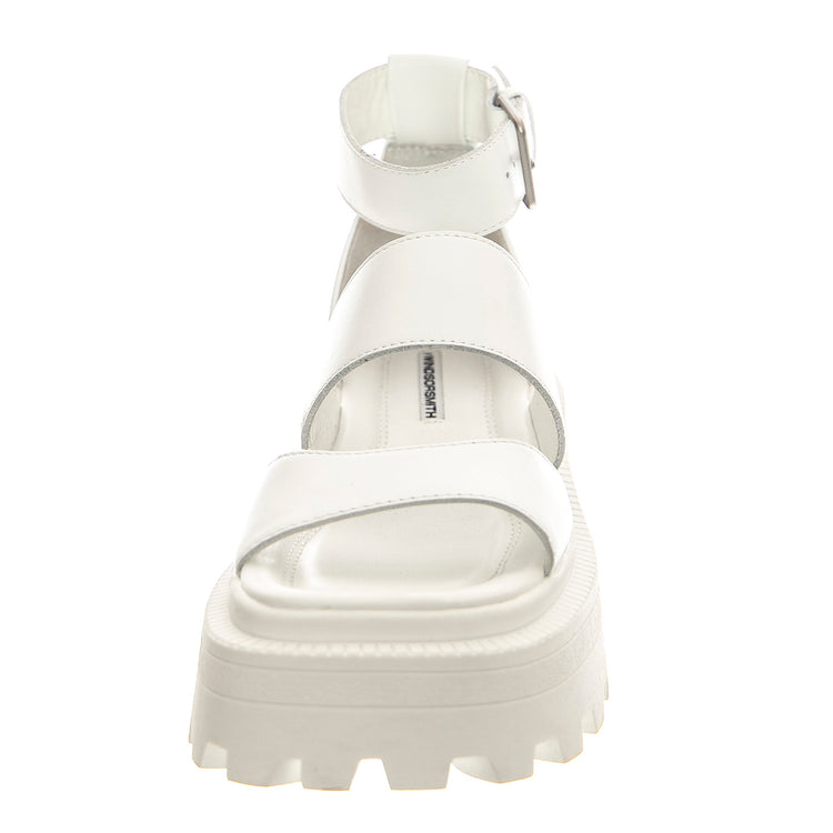 Reveal White Leather - Sandali Donna Bianchi WSSREVEAL-WHI . WINDSOR SMITH 