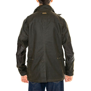 Ogston Wax Jacket Olive - Giacca Uomo Verde MWX0700-OL51 . BARBOUR 