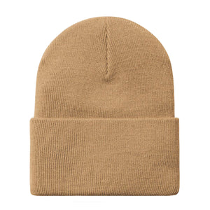 Acrylic Watch Hat Peanut - Cappellino a Cuffia Marrone I020222.2FSXX . CARHARTT WIP 