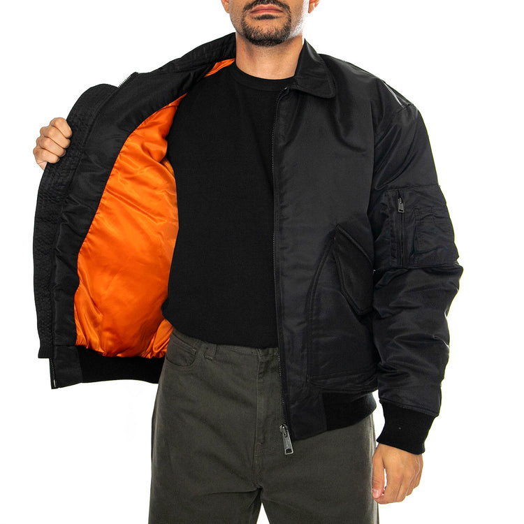 Olten Bomber Black / Turmeric - Giacca Uomo Nera I032300.2EHXX . CARHARTT WIP 