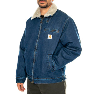 Herald Jacket Blue / Wall stone washed - Giacca Uomo Denim Jeans Blu I033765.2JR06 . CARHARTT WIP 