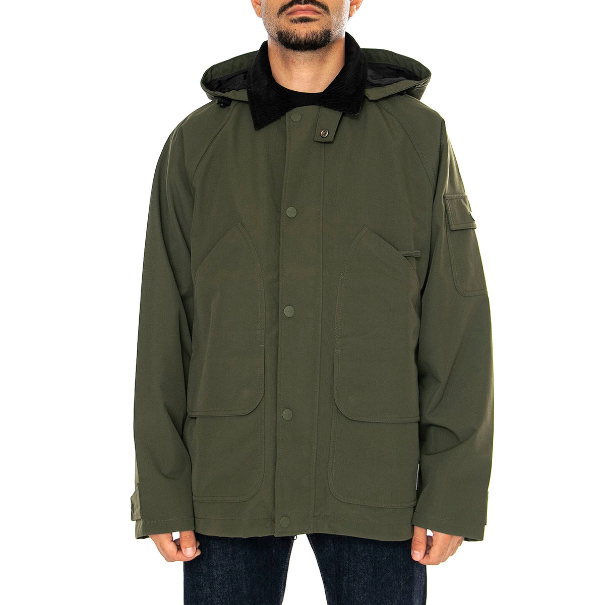 Clarton Jacket Office Green / Black - Giacca Uomo Verde I033871.2JBXX . CARHARTT WIP 