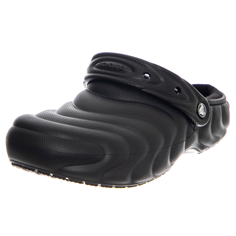 Classic Lined Overpuff Clog BLK - Sandali Uomo Neri CR.210059-BLK . CROCS 