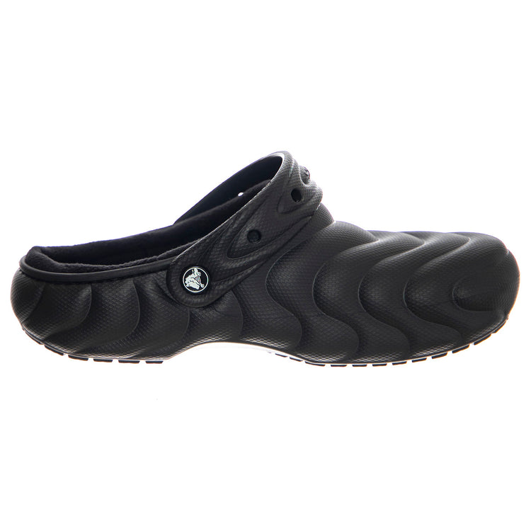 Classic Lined Overpuff Clog BLK - Sandali Uomo Neri CR.210059-BLK . CROCS 