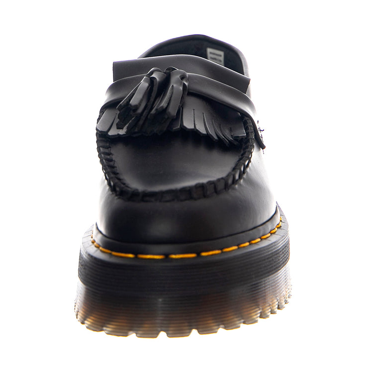 Adrian Quad Platform Loafers - Mocassini in Pelle con Nappe Donna Neri 27989001 . DR.MARTENS 
