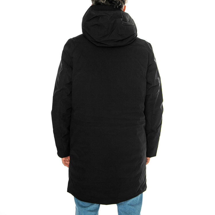 Hjalmar black - Giacca con Cappuccio Uomo Nera 331186-110 . ELVINE 