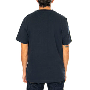Stacy Pocket SS Tee True Navy - Maglietta Girocollo Uomo Blu F4KSD007-412 . FARAH 