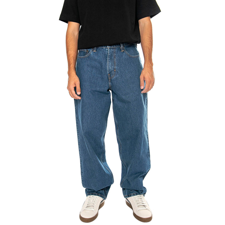Skate Super Baggy Seeing Single Med Indigo Flat Finish - Pantaloni Denim Jeans Uomo Blu A4298-0007 . LEVIS 