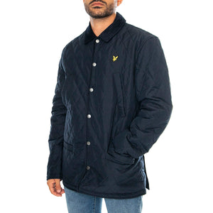 Quilted Jacket Dark Navy - Giacca Uomo Blu JK1990V-Z271 . LYLE & SCOTT 