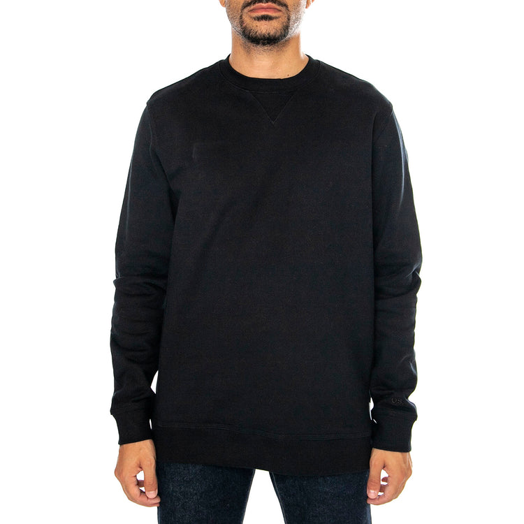 Dan Life Reg Heavy Sweat Crew Black - Felpa Girocollo Uomo Nera 22029902-4523804 . ONLY & SONS 