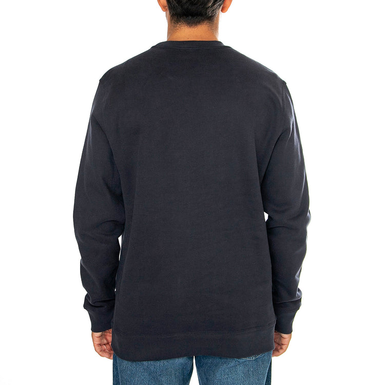 Dan Life Reg Heavy Sweat Crew Dark Navy - Felpa Girocollo Uomo Blu 22029902-4574243 . ONLY & SONS 
