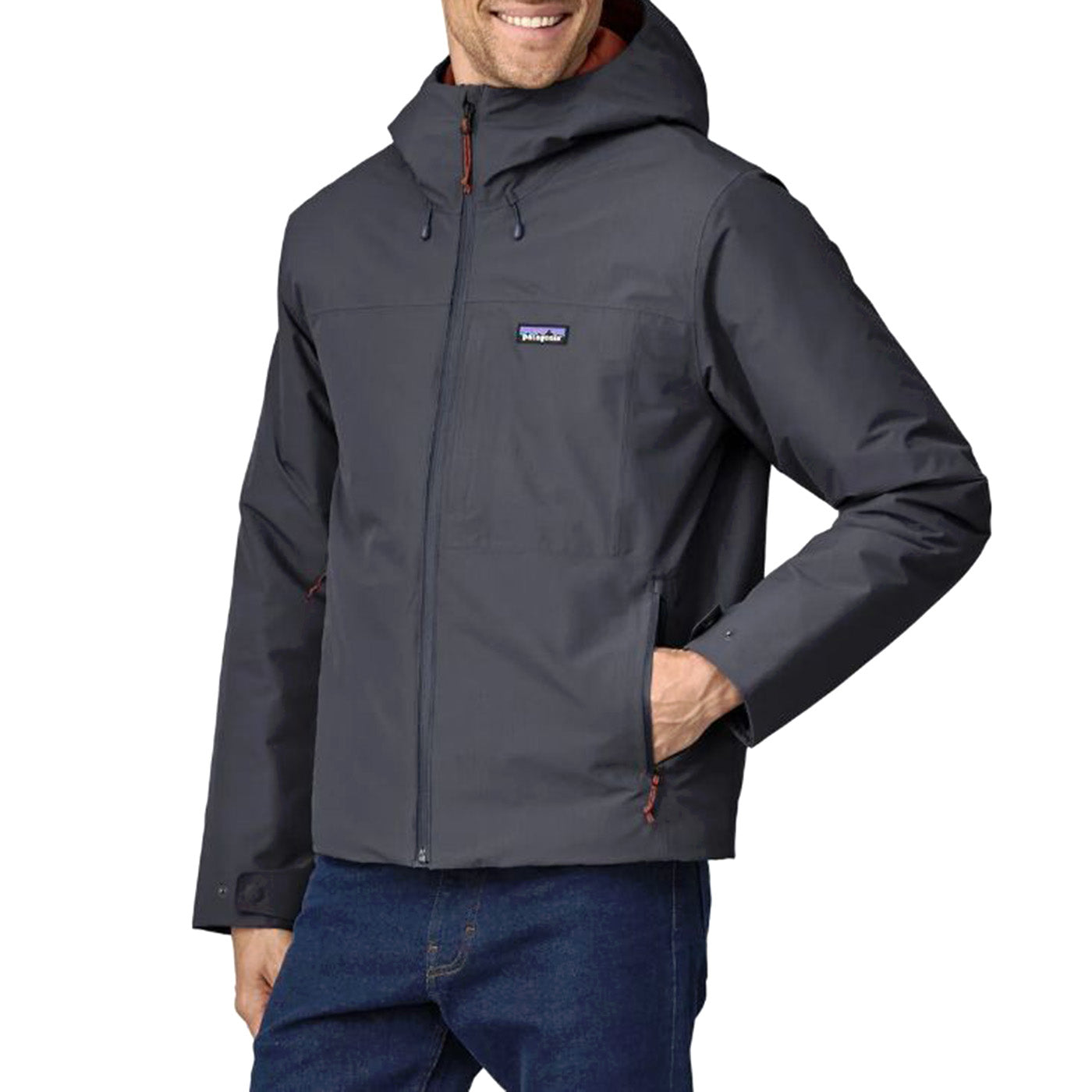 M'S WINDSHADOW JKT-FGE - Giacca con Cappuccio Uomo Grigia 26490-FGE . PATAGONIA 