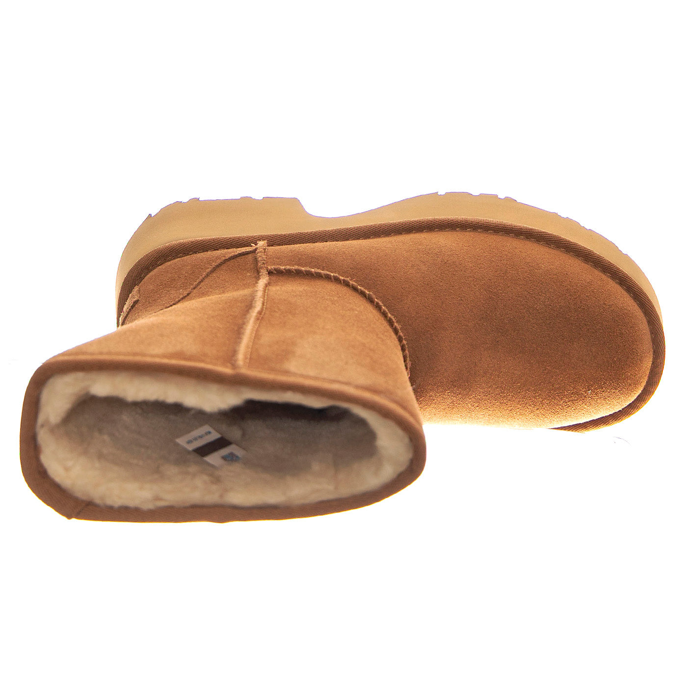 UGG® W CLASSIC SHORT NEW HEIGHTS CHESTNUT - Stivali Donna Marroni 1158310-CHE . UGG 