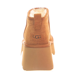 W Classic Ultra Mini New Heights Chestnut - Scarpe Donna Marroni 1158311-CHE . UGG 