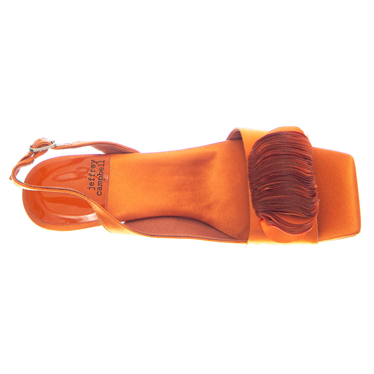 Duffy Orange Satien - Sandali Donna Arancioni JCDUFFY-ORA . JEFFREY CAMPBELL 