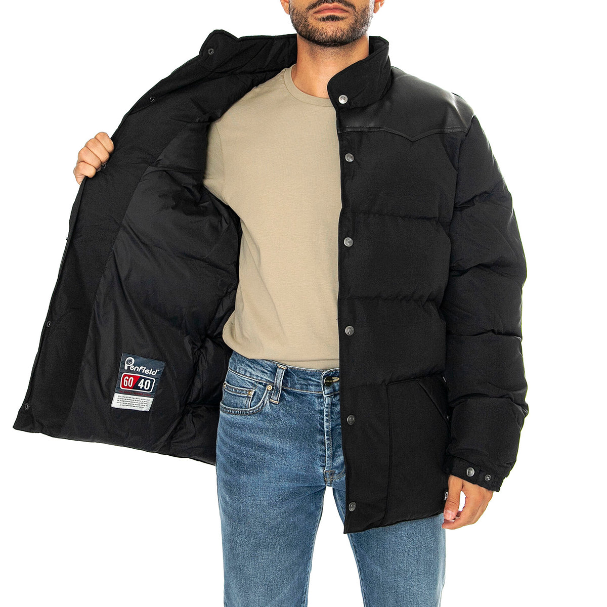 Pellam Jacket Black - Giacca Uomo Nera PFD0231-023 . PENFIELD 