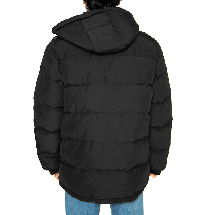 Contrast Puffer Jacket Black - Giacca Uomo Nera PFD0273-023 . PENFIELD 