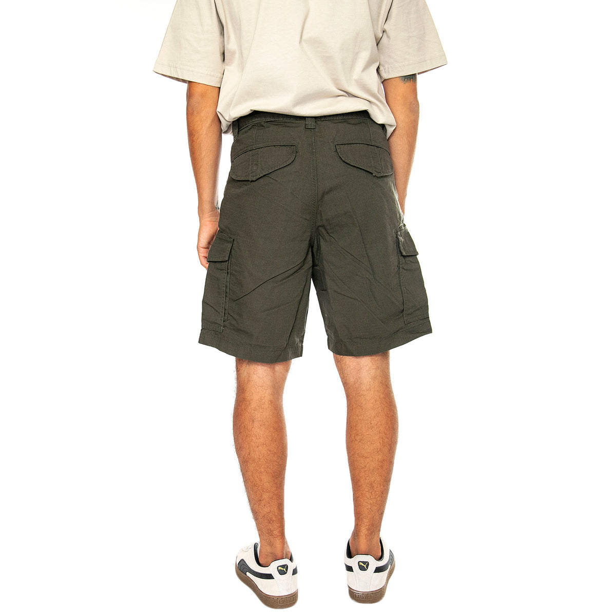 P Bear Vargo Shorts Forest Night - Bermuda Cargo Uomo Verdi PFD0374-407 . PENFIELD 