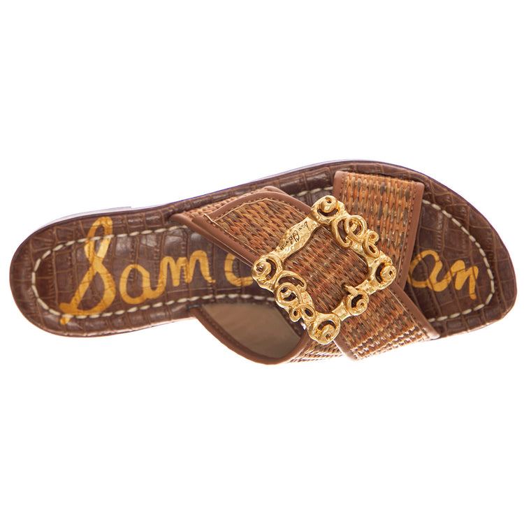 Gracyn Cuoio - Sandali Donna Marroni SESGRACYN-I9518F2200 . SAM EDELMAN 