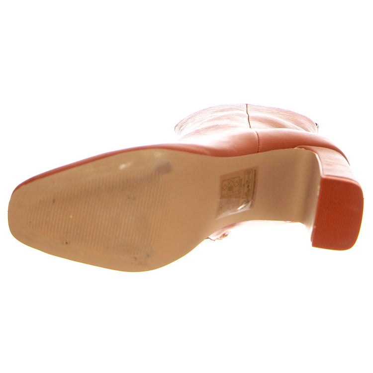 Adelisa Cognac Leather - Stivaletti Donna Marroni SMSADELISA-COG . STEVE MADDEN 