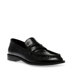 HARLEM BLK CROCO - Mocassini Donna Neri SMSHARLEM-66 . STEVE MADDEN 