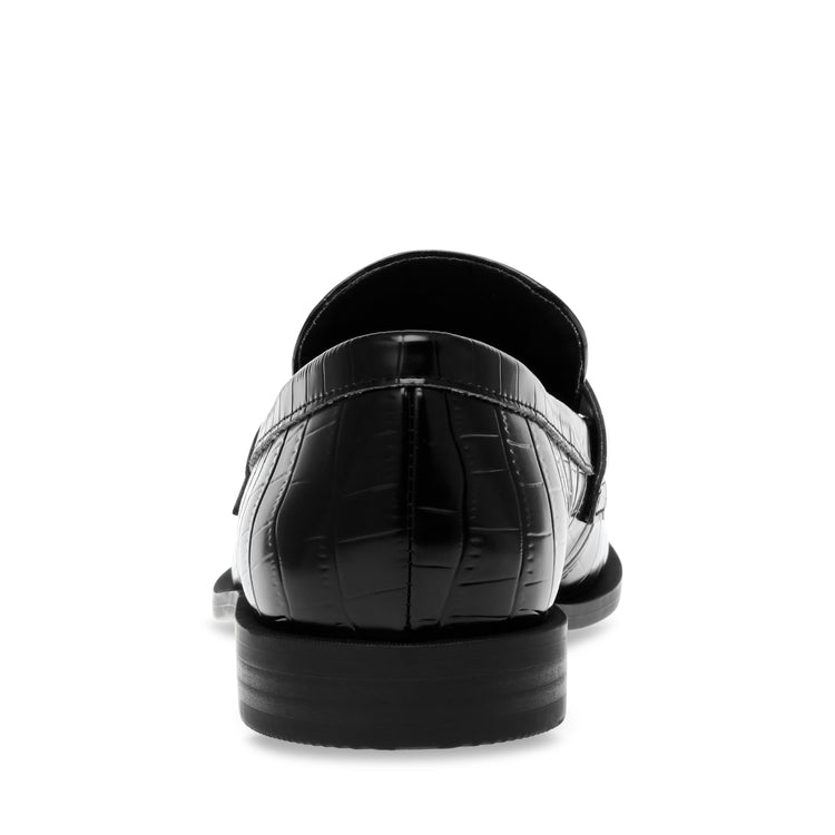 HARLEM BLK CROCO - Mocassini Donna Neri SMSHARLEM-66 . STEVE MADDEN 