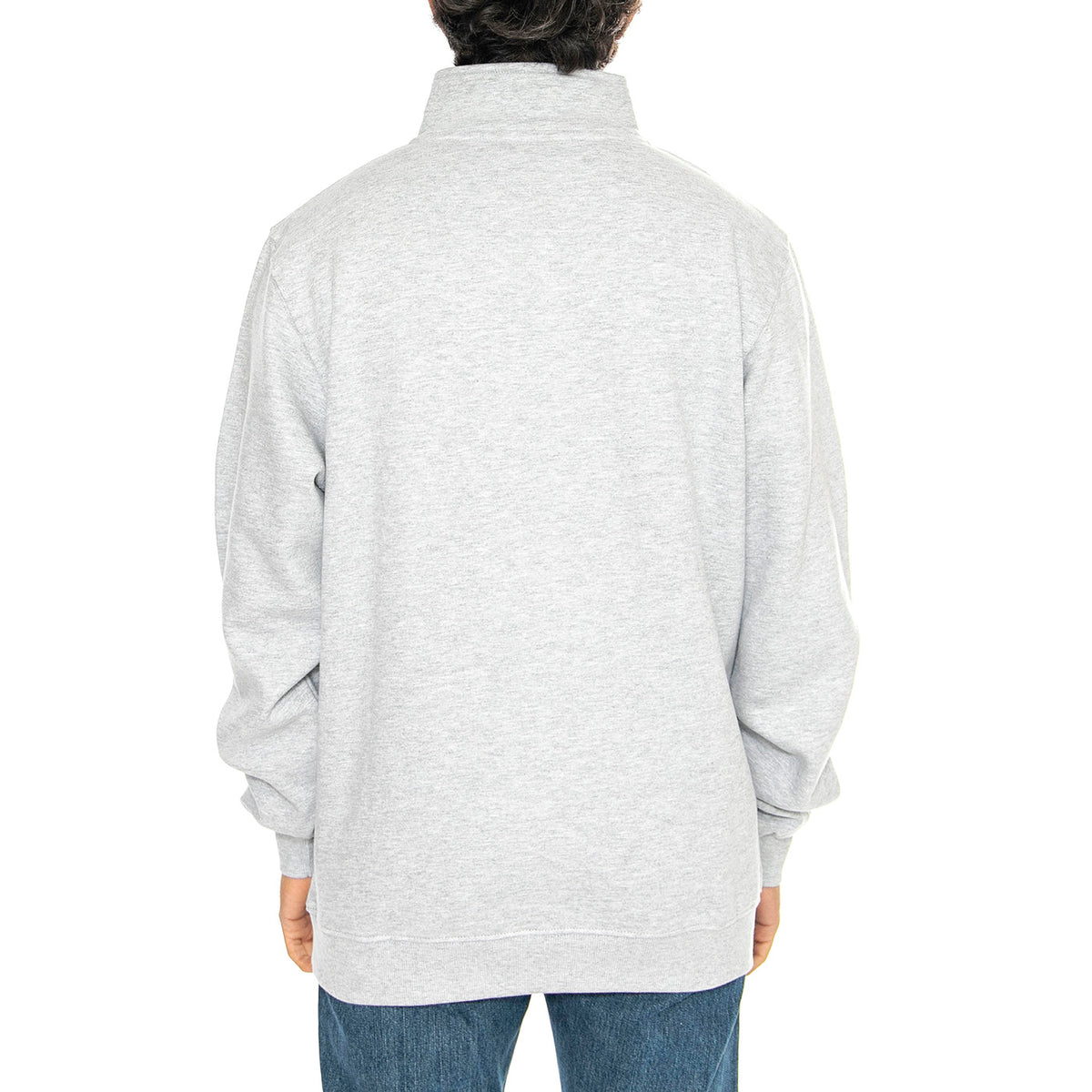 Funnel Chad Ash Grey - Felpa Mezzocollo Uomo Grigia FUNNEL CHAD - ASH GREY . WASTED PARIS 