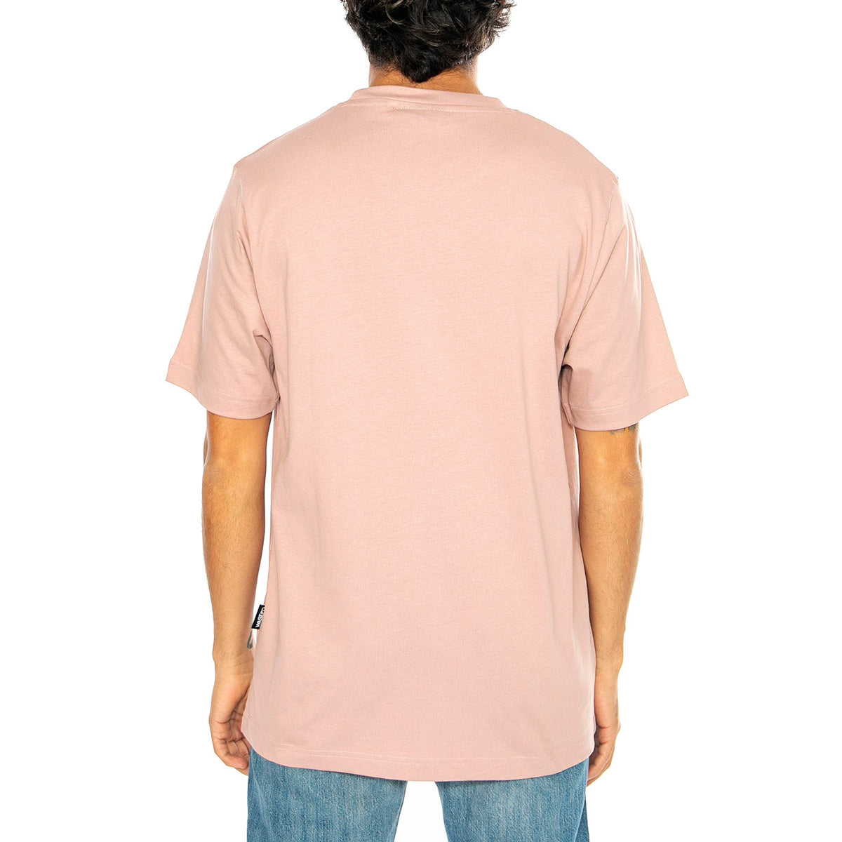 T-Shirt Nighters Woodrose - Maglietta Girocollo Uomo Rosa T-SHIRT NIGHTERS - WOODROSE . WASTED PARIS 