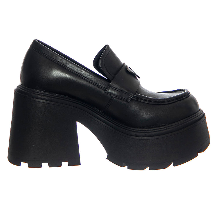 Spoiled Black Leather - Moccasini Donna Neri WSSSPOILED-BLK . WINDSOR SMITH 