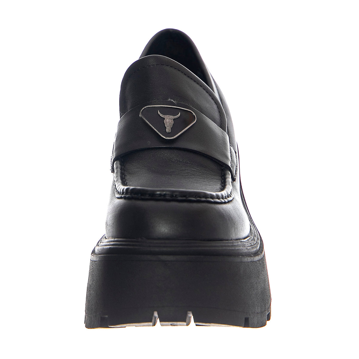 Spoiled Black Leather - Moccasini Donna Neri WSSSPOILED-BLK . WINDSOR SMITH 
