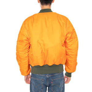 MA-1 Sage Green Jacket -- Giacca Reversibile Uomo Verde Salvia F100101 1 ALPHA INDUSTRIES 