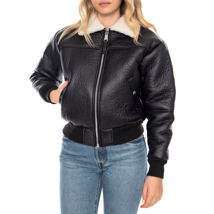 B-15 MOD -- Giacca Donna Nera F258007 3 ALPHA INDUSTRIES 