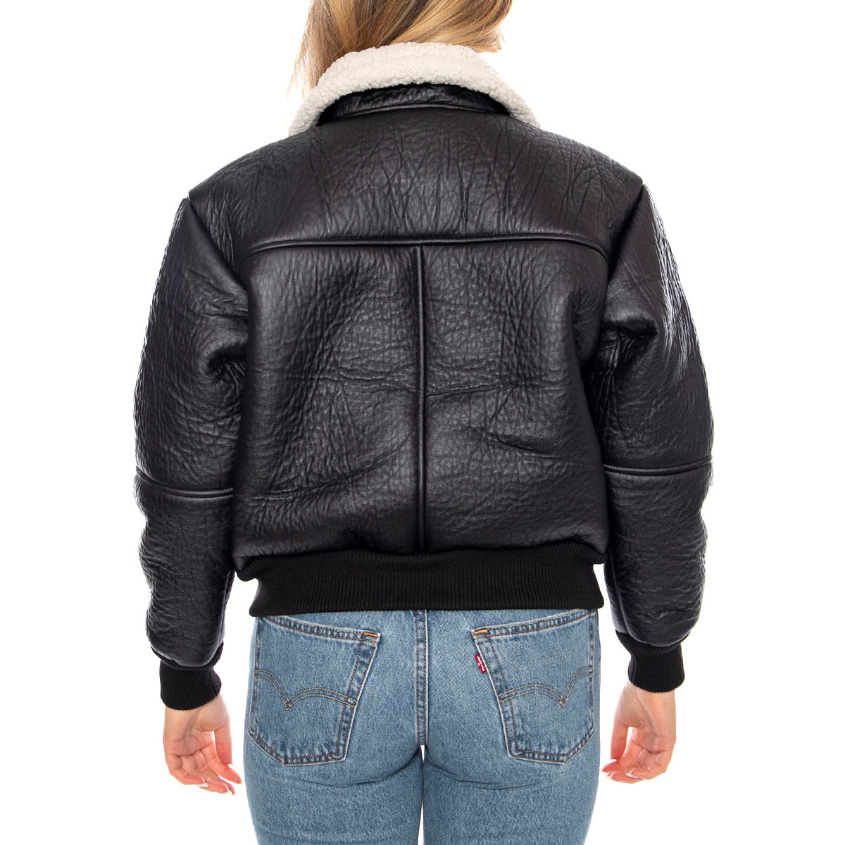 B-15 MOD -- Giacca Donna Nera F258007 3 ALPHA INDUSTRIES 