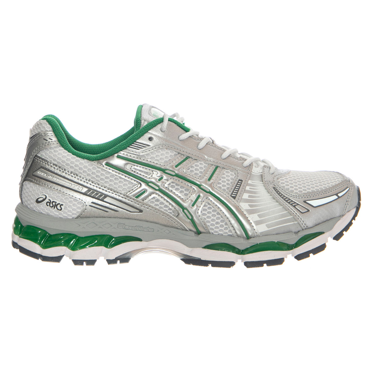 GEL-KAYANO 12.1 White / Pure Silver Shoes - Scarpe Stringate Uomo Silver / Argento 1203A759-100 . ASICS 