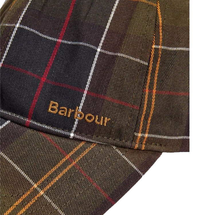 Telfield Tartan Cap - Cappellino con Visiera Tartan MHA0910 TN11 BARBOUR 