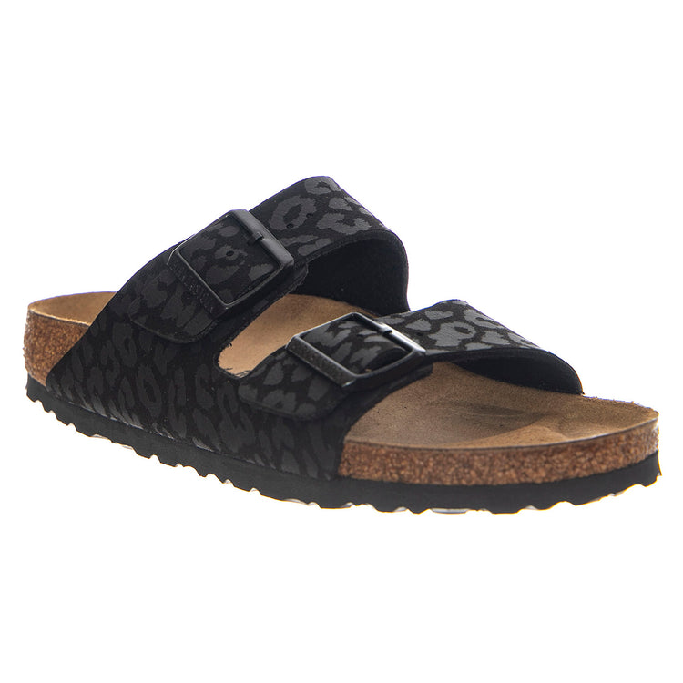 Arizona Leo Black, Synthetics - Sandali Donna Neri 1030563 . BIRKENSTOCK 