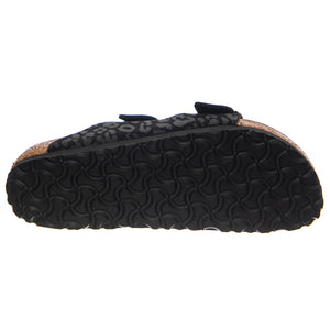Arizona Leo Black, Synthetics - Sandali Donna Neri 1030563 . BIRKENSTOCK 