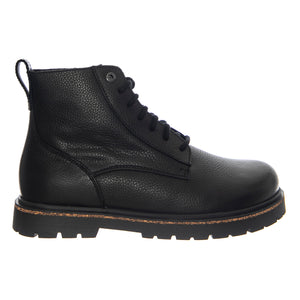 Highwood Lace Mid N Black, Natural Leather - Stivaletti Uomo Neri 1030756 . BIRKENSTOCK 