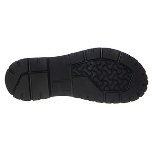 Highwood Lace Mid N Black, Natural Leather - Stivaletti Uomo Neri 1030756 . BIRKENSTOCK 