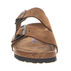 Arizona SFB Dark Tea, Suede Leather - Sandali Uomo Marroni 1030865 . BIRKENSTOCK 