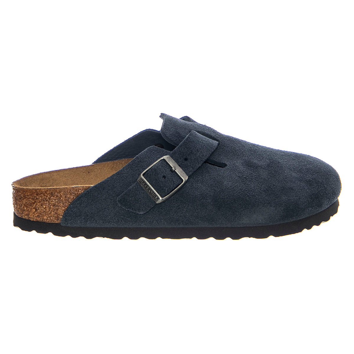 Boston New Navy, Suede Leather - Sandali Uomo Blu 1030902 . BIRKENSTOCK 