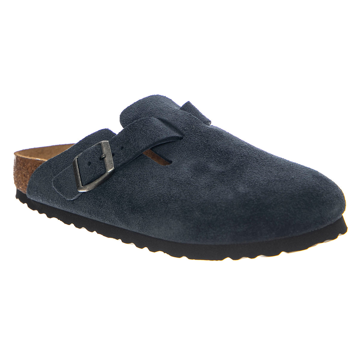 Boston New Navy, Suede Leather - Sandali Uomo Blu 1030902 . BIRKENSTOCK 