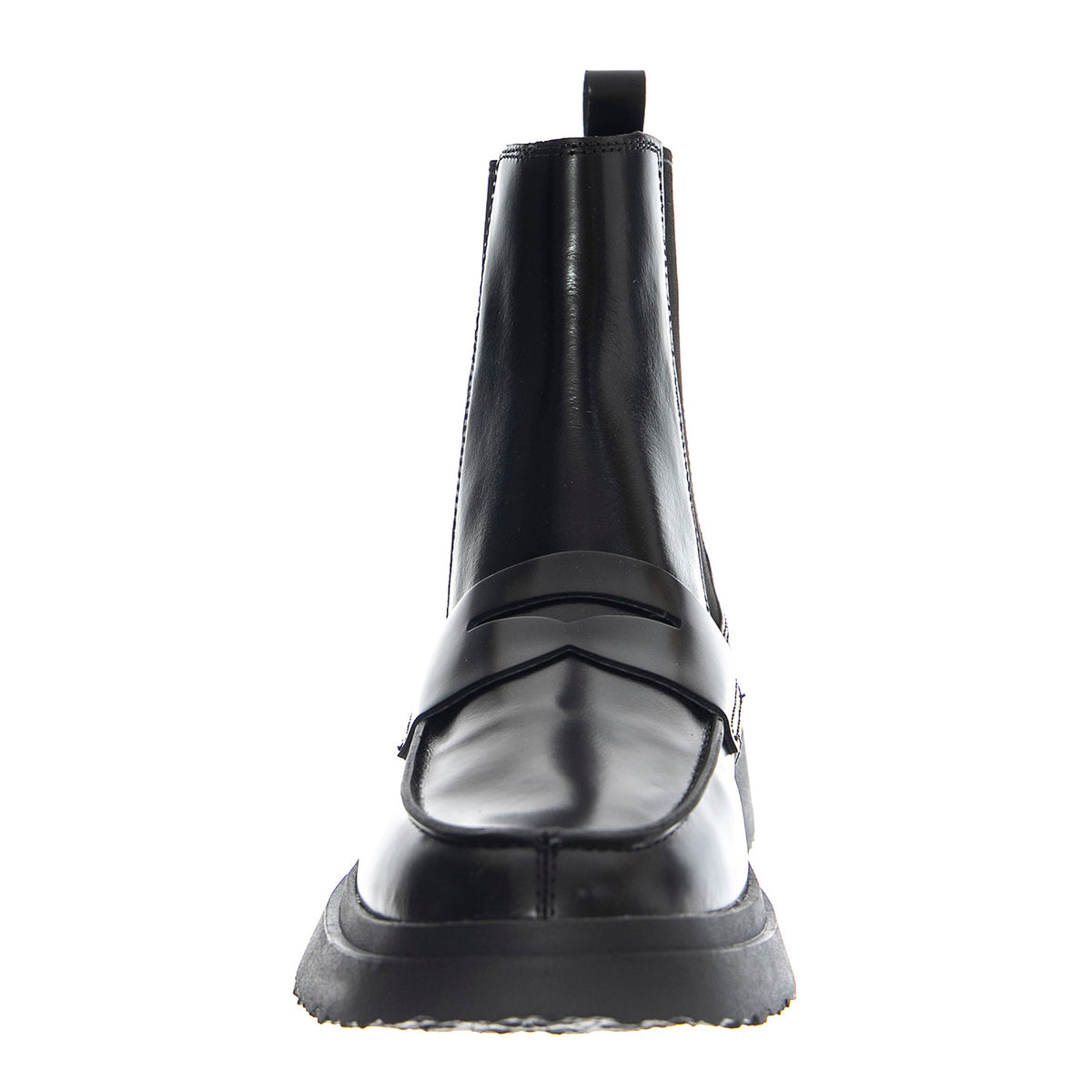 Mimi Negro / Walden Negro - Stivaletti Uomo in Pelle Neri Slip-On K300474-001 . CAMPER 