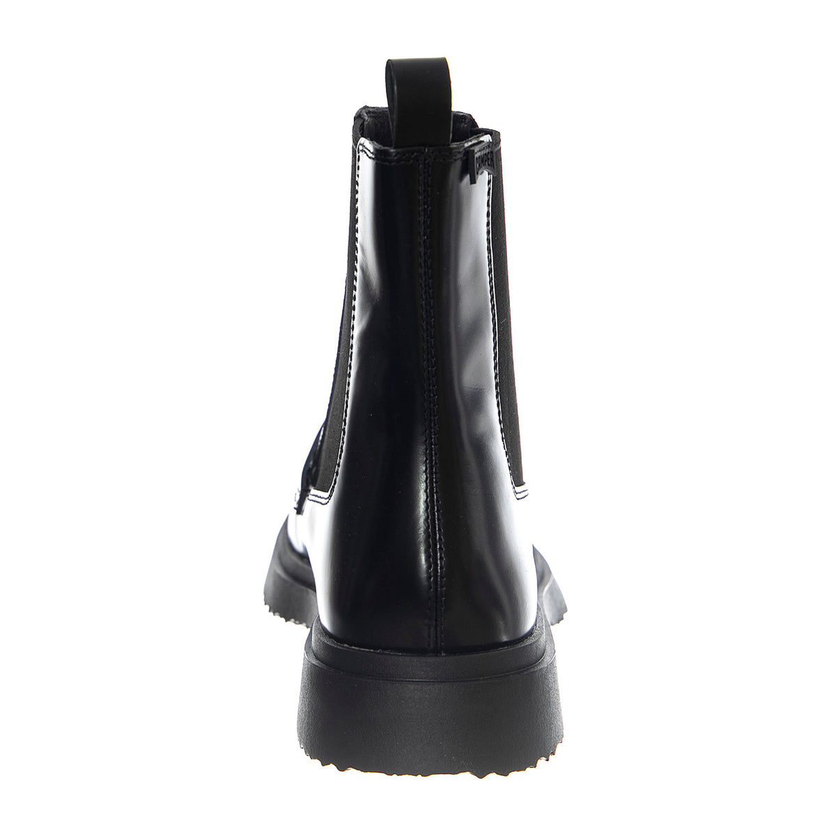 Mimi Negro / Walden Negro - Stivaletti Uomo in Pelle Neri Slip-On K300474-001 . CAMPER 