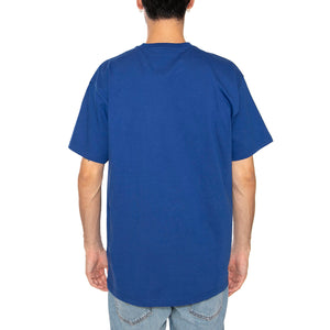 S/S Chase T-Shirt Wolfsbane / Gold - Maglietta Girocollo Uomo Blu I026391.30XXX . CARHARTT WIP 